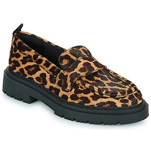 HOFF Mocassins  LOAFER animal print SCHOOL marron