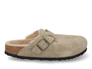 Birkenstock Boston shearling narrow 102829 taupe taupe 