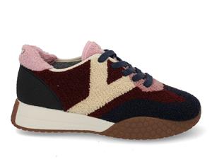 Keh Noo Q724 navy bordeaux multi blauw 