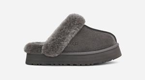 Ugg Disquette-pantoffel voor dames  in Black  Suede