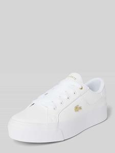 Lacoste Leren sneakers met plateauzool, model 'ZIANE'