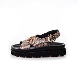 COPENHAGEN SHOES AS A WOMAN - COGNAC SNAKE |   |  Sandalen |  Dames