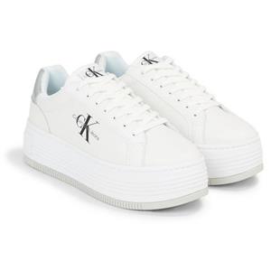 Calvin Klein Plateausneakers BOLD PLATF LOW LACE LTH ML MTL