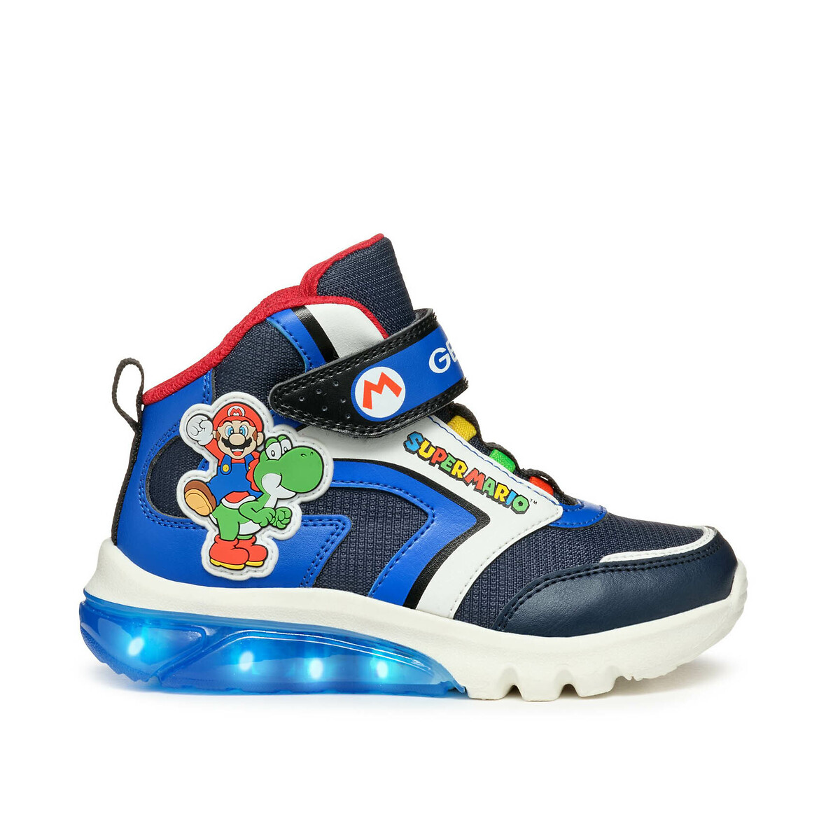 Geox Ademende sneakers met LED Ciberdron x Ma