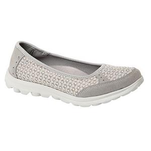 Boulevard dames/dames slip-on memory foam schoenen