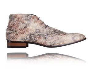 Lureaux Woven Sand High  - Handgemaakte Nette Schoenen Voor Heren