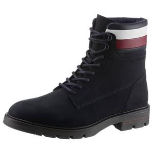 Tommy Hilfiger Hoge veterschoenen CORPORATE HILFIGER NUBUCK BOOT