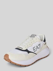 EA7 Emporio Armani Sneakers met contrastgarnering, model 'WADER'