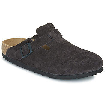 Birkenstock Klompen  Boston LEVE Velvet Grey