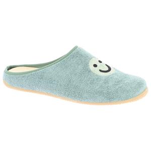 Living Kitzbühel  Women's Pantoffel Frottee Smiley - Pantoffels, turkoois