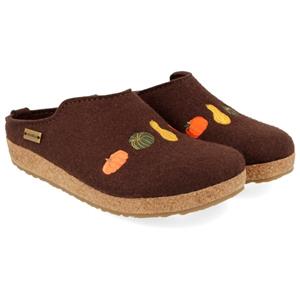 Haflinger  Women's Grizzly Kürbis - Pantoffels, bruin