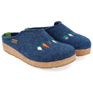 Haflinger  Women's Grizzly Rübli - Pantoffels, blauw