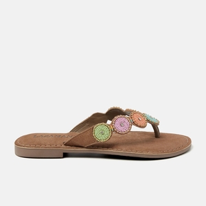 Lazamani 75.453 teenslippers dames multi