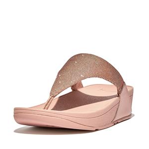 FitFlop Lulu shimmerlux toe-post sandals