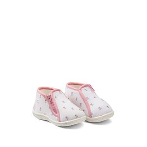 LA REDOUTE COLLECTIONS Pantoffels met rits, bloemmotief