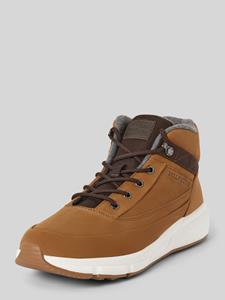 Tommy Hilfiger Leren sneakers met labelpatch, model 'WARM NUBUCK'