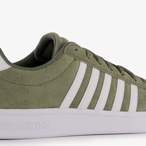 K-SWISS Court Tiebreak suede heren sneakers groen