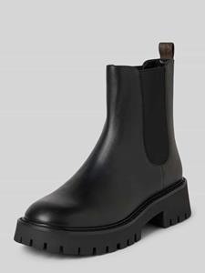 MICHAEL Michael Kors Chelsea boots van leer met plateauzool, model 'ASHER'