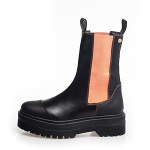 COPENHAGEN SHOES NEW GOING - BLACK/ORANGE |   |  Laarzen |  Dames