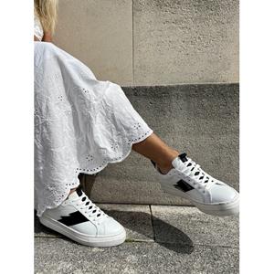 COPENHAGEN SHOES OFF COURT - WHITE BLACK |   |  Sneakers |  Dames