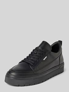 Antony Morato Leren sneakers met plateauzool, model 'FLINT IN CALF'