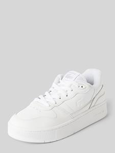 Lacoste Leren sneakers met labeldetails