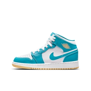 Nike Air jordan 1 mid aquatone (gs)