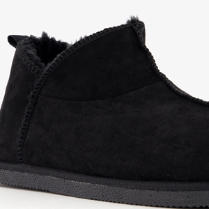 Thu!s halfhoge heren pantoffels zwart