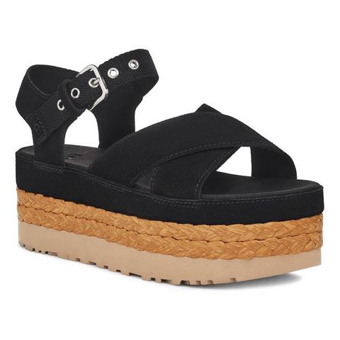 UGG Plateausandalen AUBREY ANKLE met gespsluiting