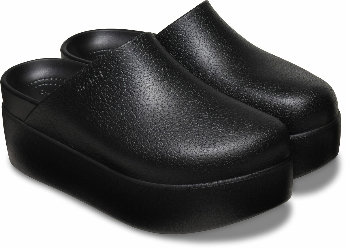 Crocs Dylan Platform Clogs, Black