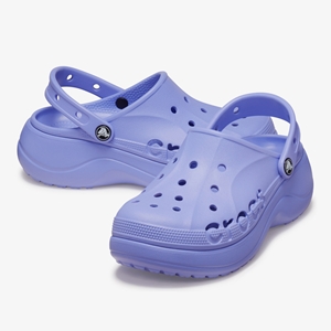 Crocs Baya Platform Clog dames klompen lila