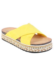 Fashionize Sandalen Ibiza Geel