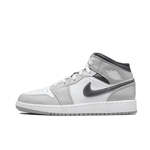 Nike Air jordan 1 mid light smoke grey anthracite gs