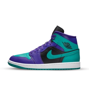 Nike Air jordan 1 mid black grape (w)