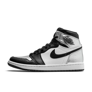 Nike Air jordan 1 retro high silver toe (w)