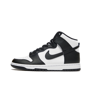 Nike Dunk high black white (w)