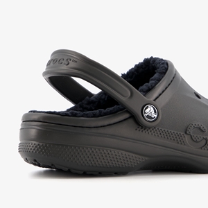 Crocs Baya Lined dames klompen gevoerd zwart