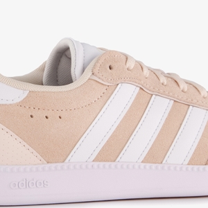 Adidas Breaknet suede dames sneakers roze wit