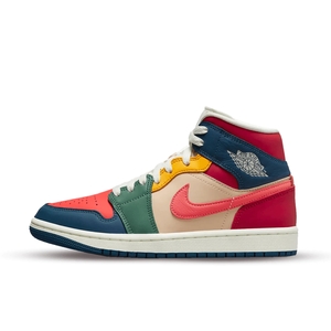 Nike Air jordan 1 mid multi color 2022 (w)