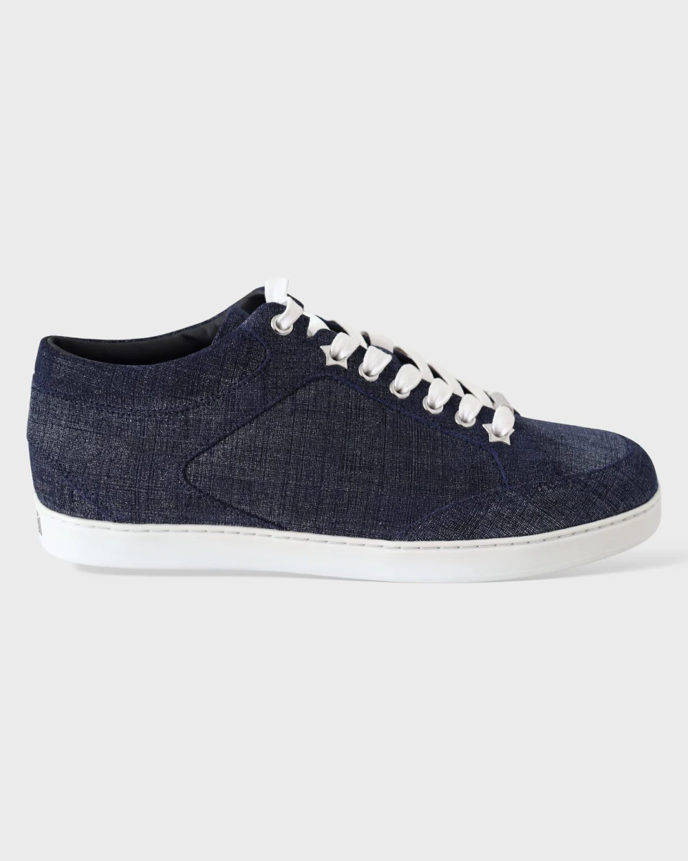 Jimmy Choo Miami blauwe denim sneakers