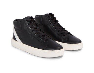 Calvin Klein Hoge veterschoenen HIGH TOP LACE UP ARCHIVE STRIPE met een zacht verdikte schachtrand