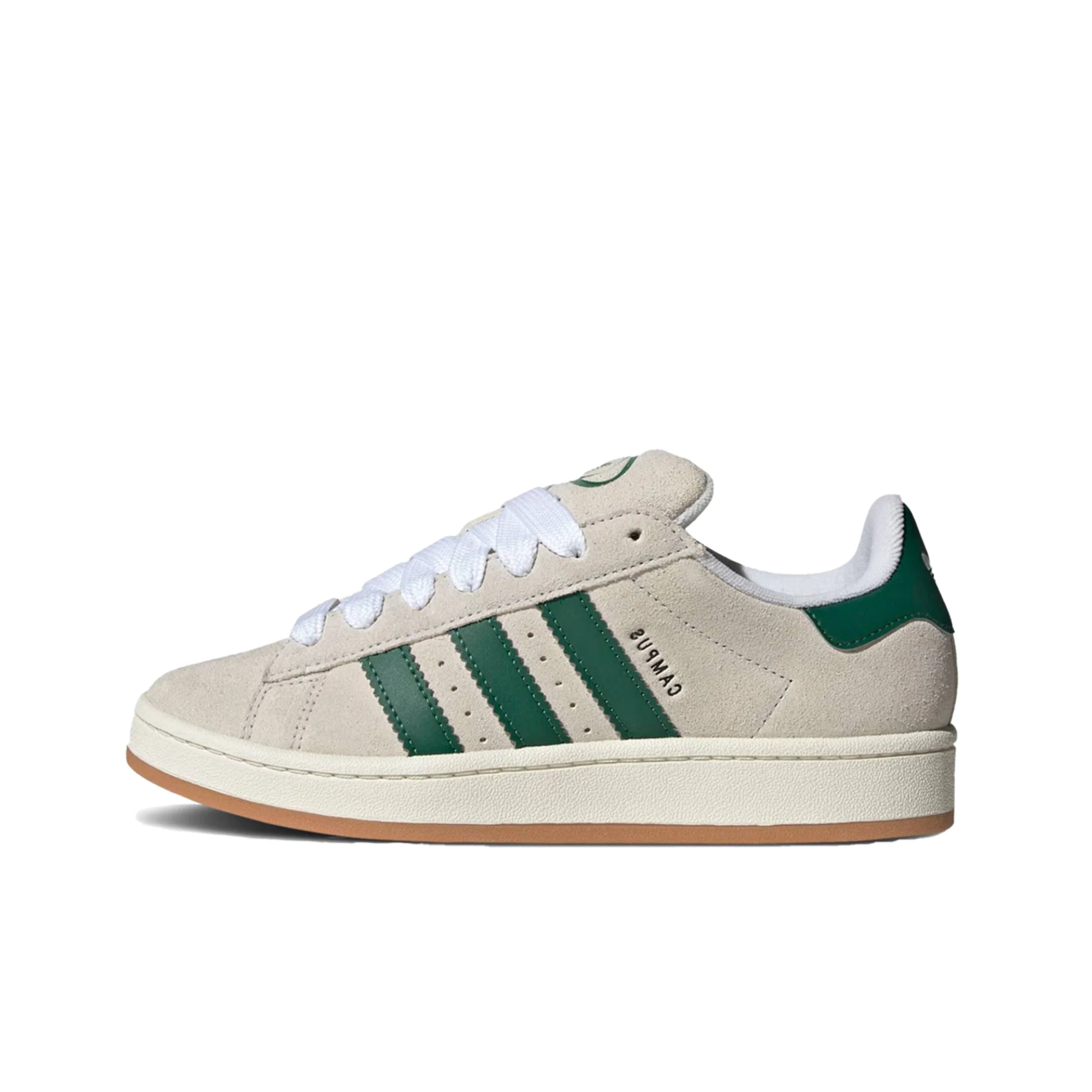 Adidas Campus 00s crystal white dark green