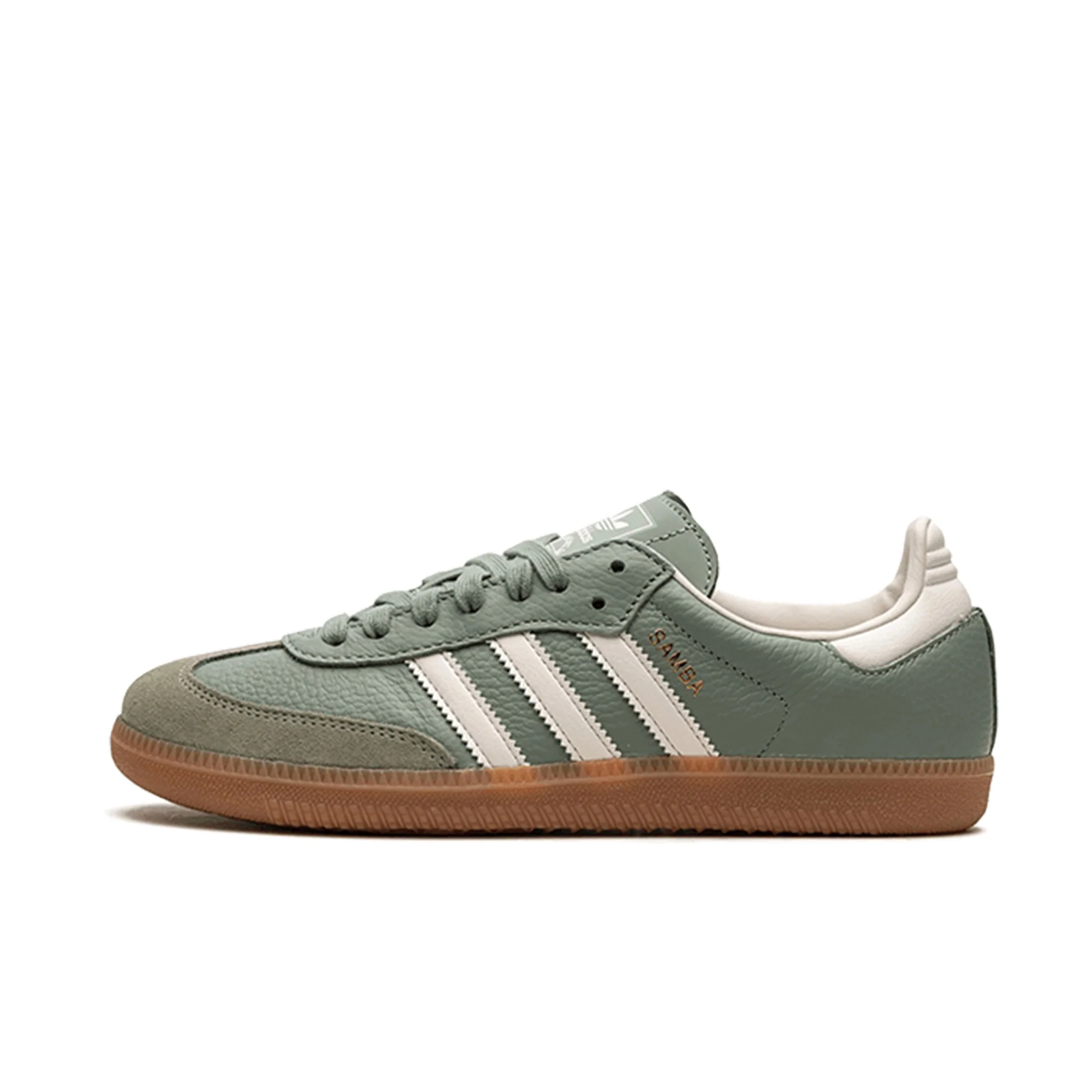 Adidas Samba og silver green