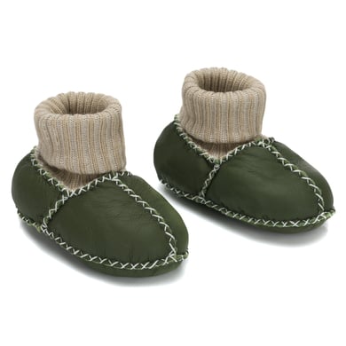 Kindsgard Baby lamsvachtschoenen stovly groen