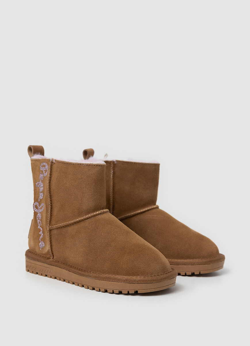 Pepe jeans Bottines in gevoerd leer Top G