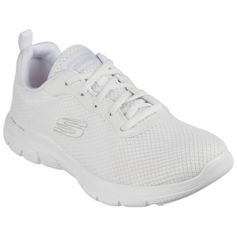 Skechers Sneakers FLEX APPEAL 4.0 BRILLINAT VIEW met air cooled memory foam, vrijetijdsschoen, halfschoen, veterschoen