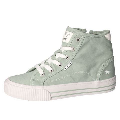 Mustang Shoes Hoge veterschoenen High-Top-Sneaker, Vrijetijdsschoen,