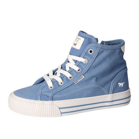 Mustang Shoes Hoge veterschoenen High-Top-Sneaker, Vrijetijdsschoen,