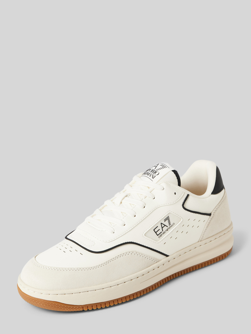 EA7 Emporio Armani Sneakers met labeldetail, model 'RETRO'