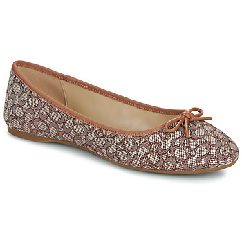 Coach Ballerina's  ABIGAIL MINI SIGNATURE JACQUARD BALLET FLAT